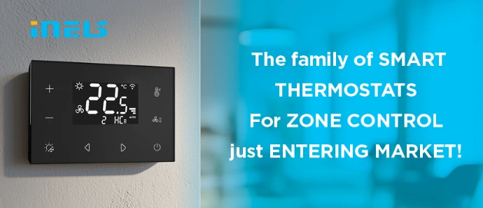 ELKO EP wireless glass thermostat for AC control in Qatar